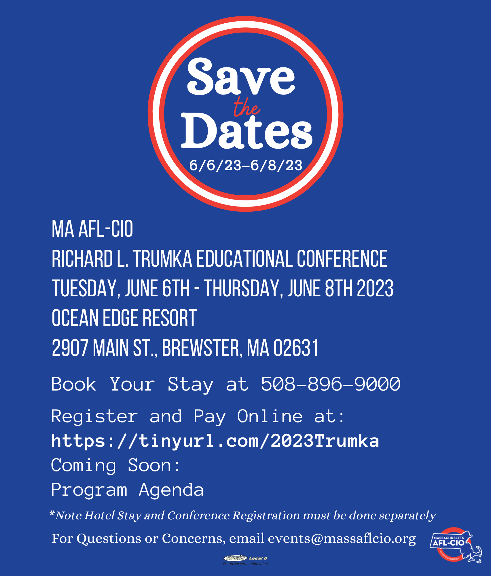 2023 Educational Conference Save the Date